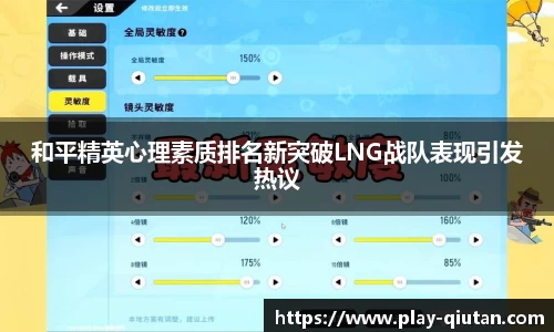 和平精英心理素质排名新突破LNG战队表现引发热议